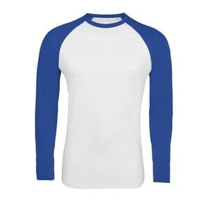 SOLS 02942 - Funky Lsl Mens Two Colour T Shirt With Long Raglan Sleeves