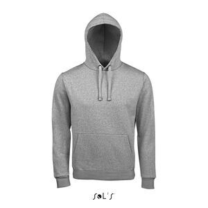 SOL'S 02991 - Spencer Hooded Sweatshirt Mixed Grey