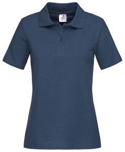 Stedman STE3100 - Women's short-sleeved polo shirt Navy
