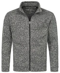 Stedman STE5850 - Active men's fleece jacket Dark Grey Melange