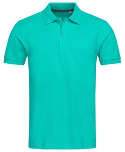 Stedman STE9050 - Men's henry ss short sleeve polo shirt Bahama Green