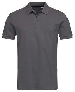 Stedman STE9050 - Men's henry ss short sleeve polo shirt Slate Grey
