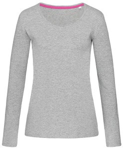 Stedman STE9720 - Long sleeve for women Stedman - CLAIRE Grey Heather