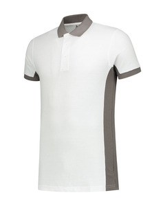 Lemon & Soda LEM4600 - Polo Workwear SS White/PG