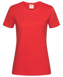 Stedman STE2160 - Women's comfort round neck T-shirt Scarlet Red