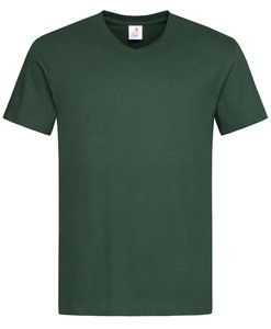 Stedman STE2300 - V-neck t-shirt for men CLASSIC Bottle Green