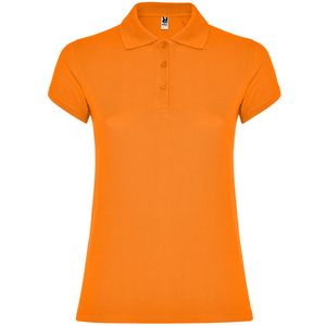 Roly PO6634 - STAR WOMAN Short-sleeve polo shirt for women Orange