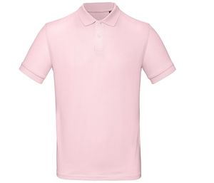 B&C BC400 - Men's 100% organic polo shirt Orchid Pink