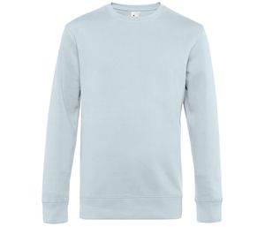 B&C BCU01K - Straight Sleeve Sweatshirt 280 KING Pure Sky