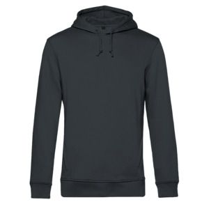 B&C BCU33B - Organic Hoodie Asphalt