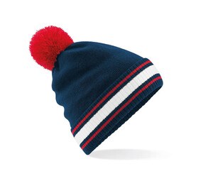 Beechfield BF472 - Cap French Navy / Classic Red / White