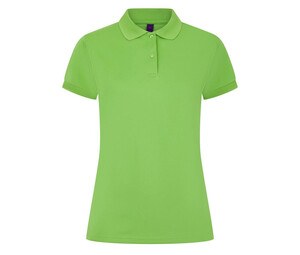 Henbury HY476 - Breathable women's polo shirt Lime Green