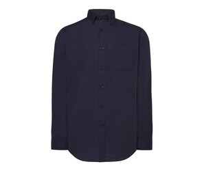 JHK JK610 - Popeline shirt for men Navy