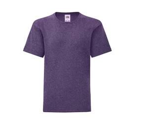 Fruit of the Loom SC6123 - Children's t-shirt Heather Purple