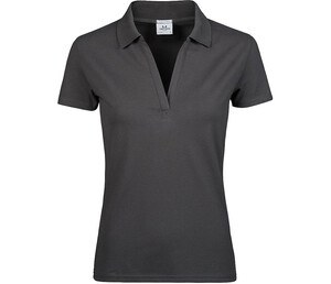 Tee Jays TJ1409 - Womens luxury V-neck stretch polo