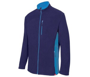 VELILLA V1504 - VESTE POLAIRE BICOLORE Navy / Sky Blue