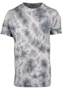 Build Your Brand BY071 - Batik Tie Dye Tee lightgrey grey