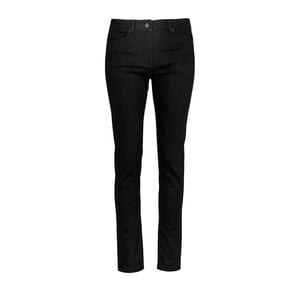 NEOBLU 03181 - Gaspard Women Stretch Slim Fit Jeans Deep Black