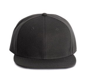 K-up KP160 - Snapback cap - 6 panels Dark Grey / Dark Grey