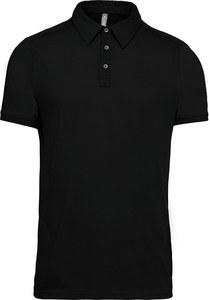 Kariban K262 - Men's short sleeved jersey polo shirt Black