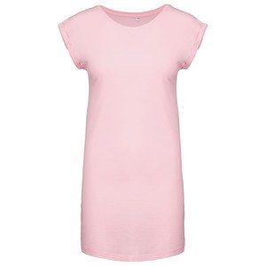 Kariban K388 - Ladies'long T-shirt Pale Pink