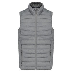 Kariban K6113 - Men’s lightweight sleeveless down jacket Marl Silver