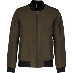 Kariban K6122 - Men's bomber jacket Deep khaki