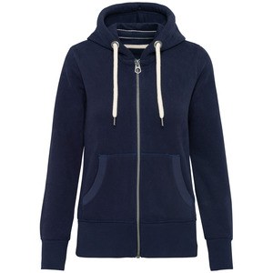 Kariban KV2307 - Womens vintage zipped hooded sweatshirt