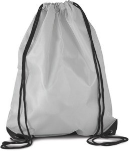 Kimood KI0104 - DRAWSTRING BACKPACK Glacier Grey