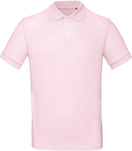 B&C CGPM430 - Men's organic polo shirt Orchid Pink