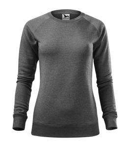 Malfini 416 - Merger Sweatshirt Ladies mélange noir