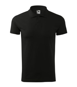Malfini 202 - Single J. Polo Shirt Gents Black
