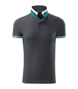 Malfini Premium 256 - Collar Up Polo Shirt Gents Light Anthracite
