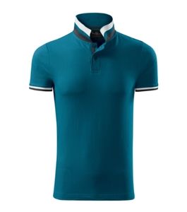 Malfini Premium 256 - Collar Up Polo Shirt Gents Bleu pétrole
