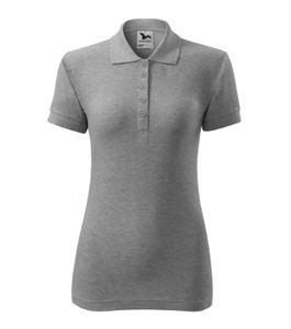 Malfini 213 - Cotton Polo Shirt Ladies Gris chiné foncé