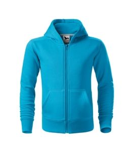 Malfini 412 - Trendy Zipper Sweatshirt Kids Turquoise