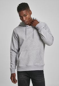 Build Your Brand BY093 - Raglan Sweatshirt Hoody Heather Grey