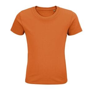 SOL'S 03578 - Pioneer Kids Kids’ Round Neck Fitted Jersey T Shirt Orange