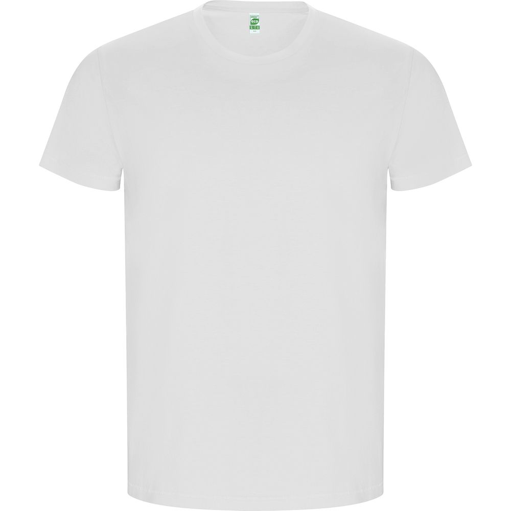 Roly CA6690 - GOLDEN Tubular short-sleeve t-shirt in organic cotton
