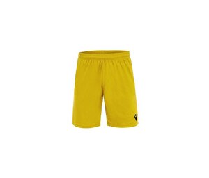 MACRON MA5223J - Children's sports shorts in Evertex fabric Yellow