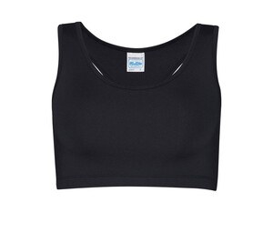 Just Cool JC017 - Short women's tank top Jet Black