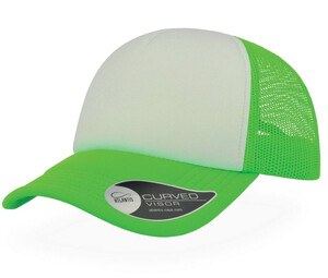 Atlantis AT011 - Rapper Cap Fluo Green / White