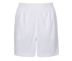 Just Cool JC080J - Children's sports shorts Arctic White