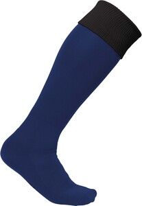 PROACT PA0300 - Two-tone sports socks Dark Royal Blue / Black