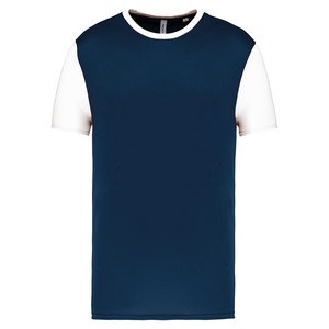 PROACT PA4023 - Adults' Bicolour short-sleeved t-shirt Sporty Navy / White