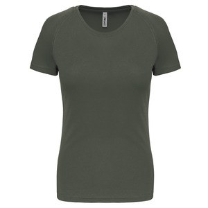 ProAct PA439 - LADIES' SHORT SLEEVE SPORTS T-SHIRT Dark Khaki