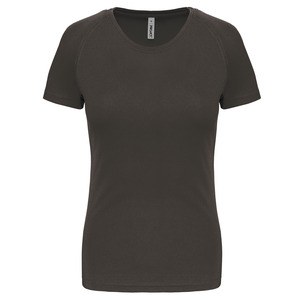 ProAct PA439 - LADIES' SHORT SLEEVE SPORTS T-SHIRT Dark Grey