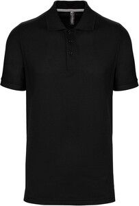 WK. Designed To Work WK274 - Men's shortsleeved polo shirt Black