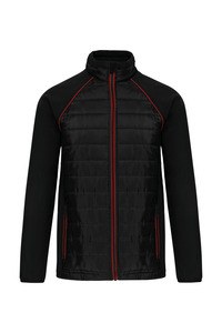 WK. Designed To Work WK6147 - Unisex dual-fabric DayToDay jacket Black / Red