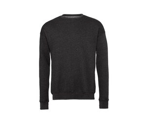 Bella + Canvas BE3945 - Unisex crew neck sweatshirt Dark Grey Heather